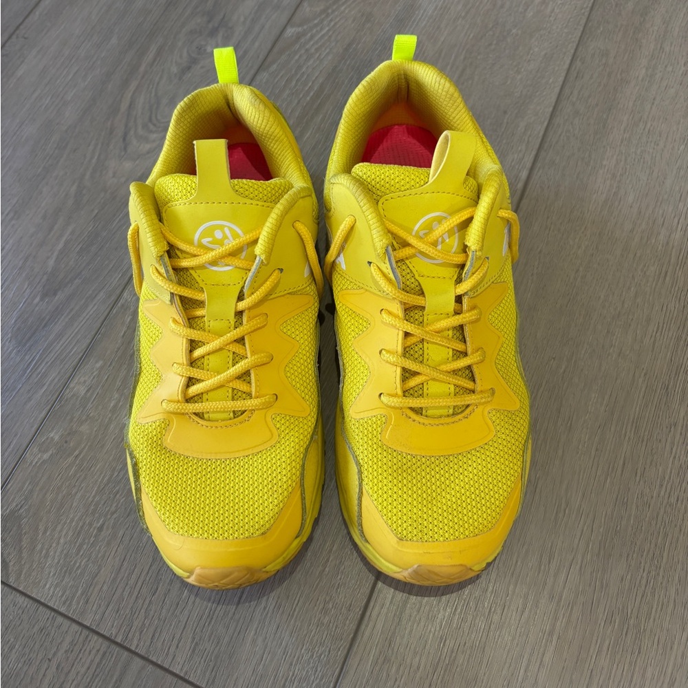 Yellow Zumba Trainers
